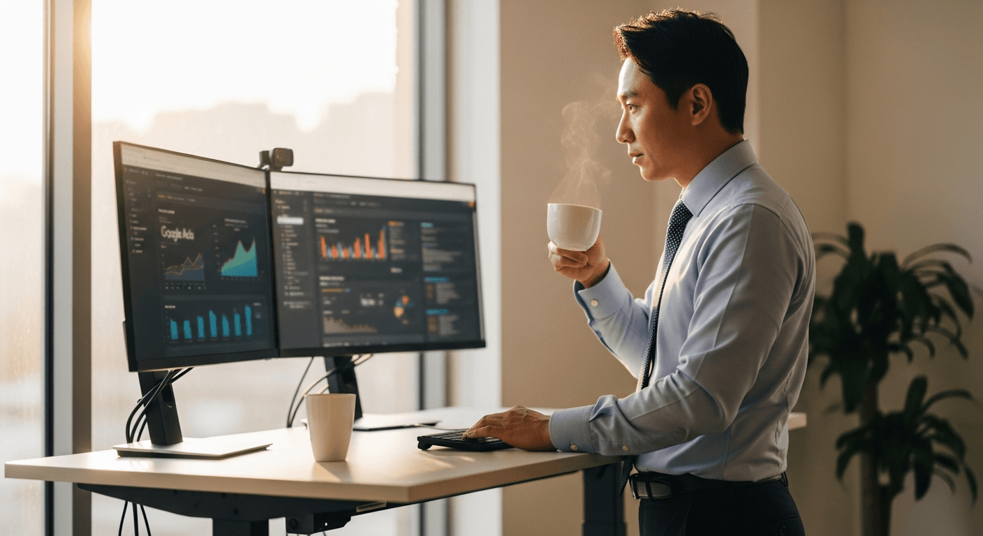 구글광고 대행사 수수료, 월 30억 집행 데이터로 분석한 2026년 효율적인 예산 배분법 - 피앤에이컴퍼니 인사이트